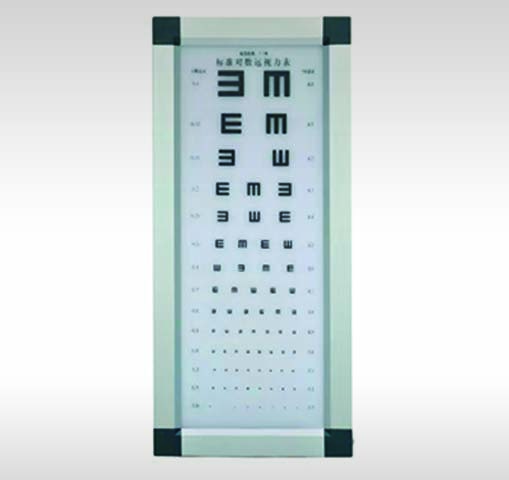 豪華LED2.5米標(biāo)準(zhǔn)對(duì)數(shù)視力表燈箱